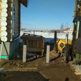 Фундаменты на забивных ЖБ сваях