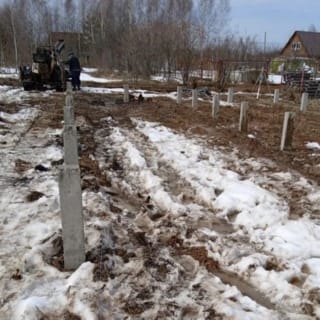 Фундаменты на забивных ЖБ сваях