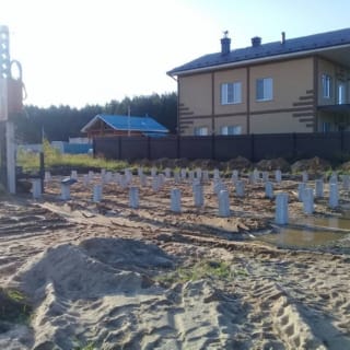 Фундаменты на забивных ЖБ сваях