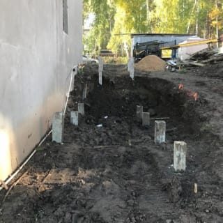Фундаменты на забивных ЖБ сваях