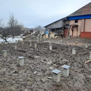 Фундаменты на забивных ЖБ сваях