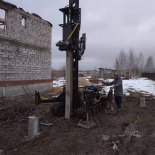 Фундаменты на забивных ЖБ сваях