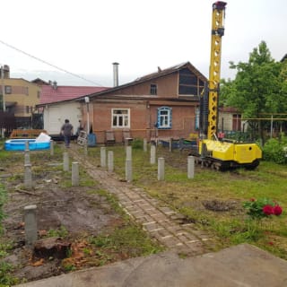 Фундаменты на забивных ЖБ сваях