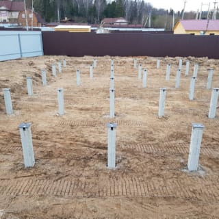 Фундаменты на забивных ЖБ сваях