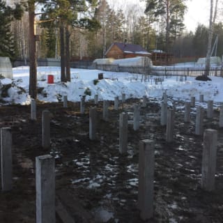Фундаменты на забивных ЖБ сваях